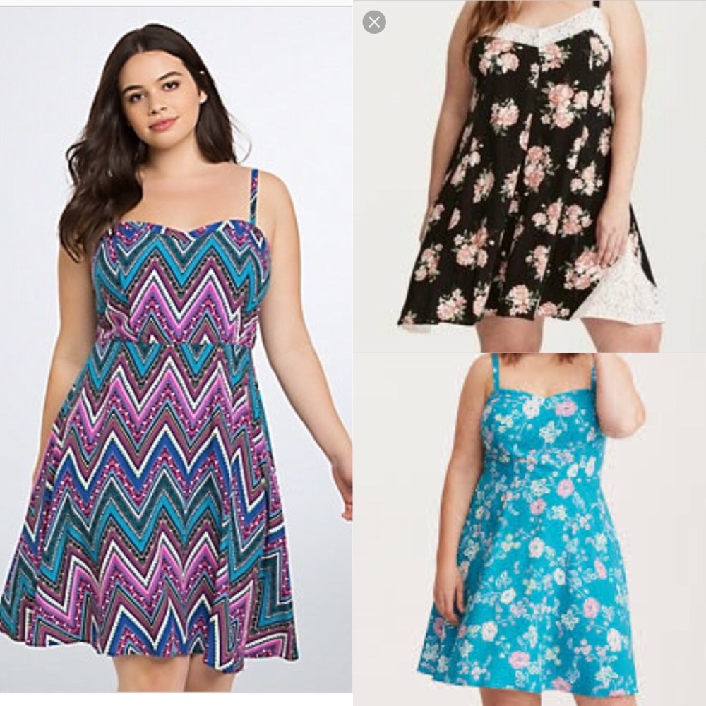 ON HOLD Bundle of Loved Torrid Summer Dresses